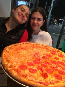 gigantic pizzas
