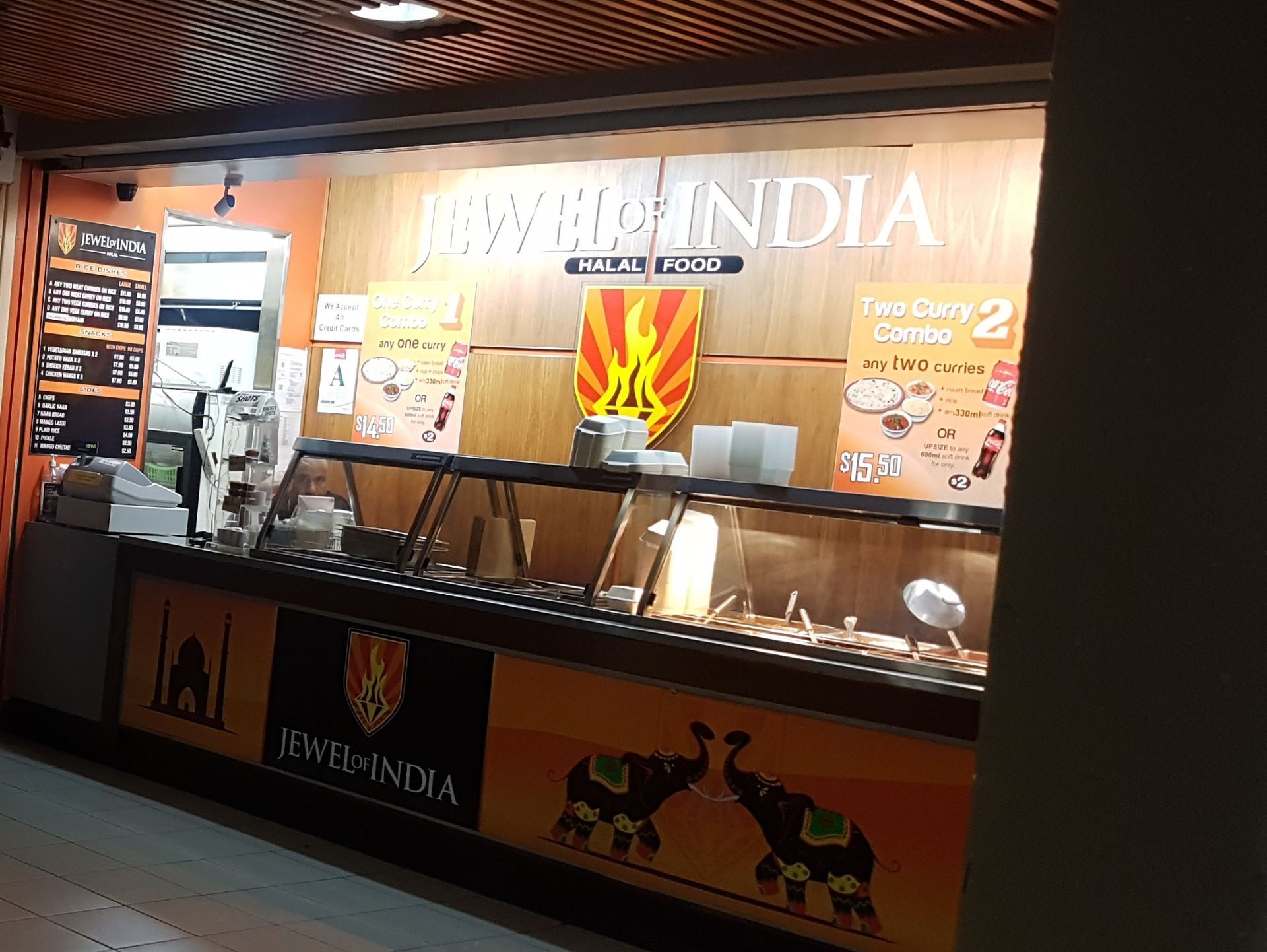 Indian food at Science campus