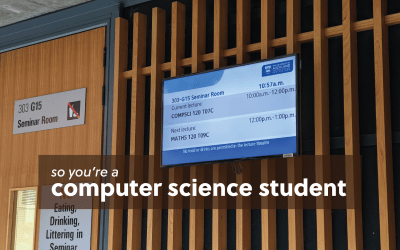 So you’re a Computer Science student